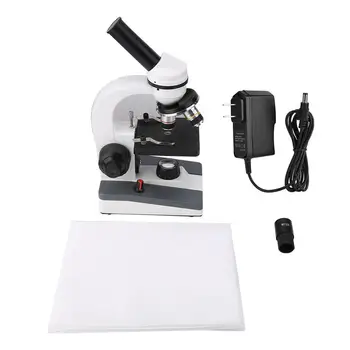 Цифровой микроскоп WF10X 40-400X Монокулярный биологический научный микроскоп для эксперимента