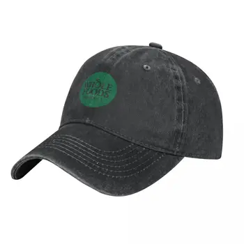 Логотип Whole Foods Ковбойская шляпа из пенопласта для вечеринок Шляпа для рыбалки Черная походная Бейсбол Мужчины Женщины