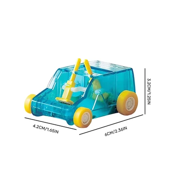Мини-настольный очиститель автомобиля | Карандашная стружка Подметальная игрушка | Портативные офисные и канцелярские принадлежности Настольная пыль