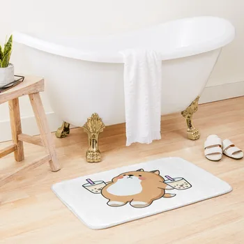 Ленивый Сиба любит Бобу! Коврик для ванны Противоскользящий кухонный коврик Душ Ванная комната Абсорбирующий быстросохнущий коврик