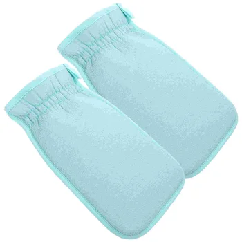2 шт. Перчатки для ванны Взрослые Отшелушивающие перчатки Для купания в душе Отшелушивающие варежки Полотенца для мытья ванны