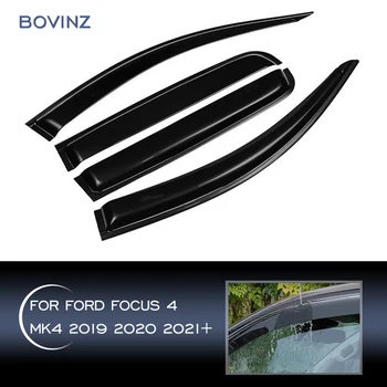 Для Ford Focus 4 MK4 2019 2020 2021 2022 Тенты Укрытия Козырек Окна автомобиля Солнце Дождь Дефлектор Укрытия Шторы Защитный аксессуар