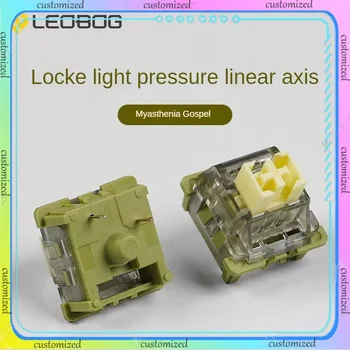 LEOBOG Locke Switch 36 г Легкое давление Линейная ось Мышечная слабость Евангелие Штекер с толстой вилкой Индивидуальная механическая клавиатура