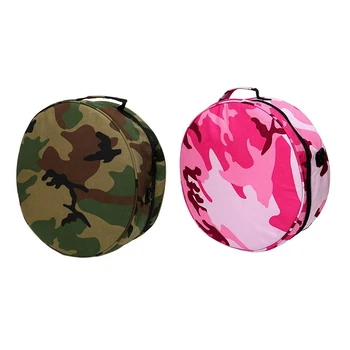 2X Круглая сумка для подводного плавания с аквалангом Удобная сумка для дайвинга с мягким регулятором BCD Сумка для снаряжения с ручкой Land Camouflage & Camouflage Pink