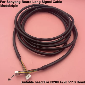 Senyang Board Long Date Cable 9Pins Long Signal Cable Line для принтера Epson 5113/4720/I3200 Communication Galaxy Allwin Myjet