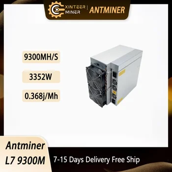 Новый Antminer L7 9300M Bitmain Dogecoin/LTC Mining Master 9300m Дополнительный блок питания В комплекте,в наличии.