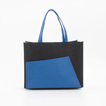  Эко переработанные нетканые сумки для покупок Нетканый ламинированный жилет Большая сумка может быть настроена на ваш логотип