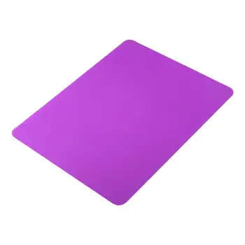  Мягкий коврик для мыши Силиконовый тонкий удобный коврик для игровой мыши Размер 21,5x16,5 см Случайная цветовая доставка