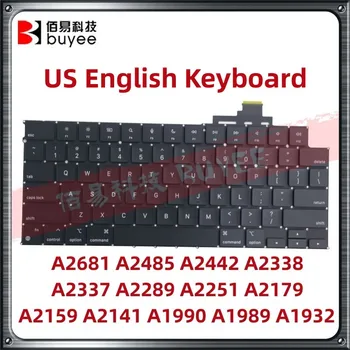 Оригинальная замена клавиатуры США для Macbook A2681 A2485 A2442 A2338 A2337 A2289 A2251 A2176 A2159 A2141 A1990 A1989 A1932