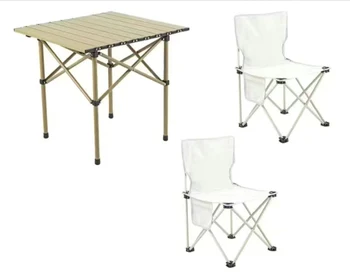 Портативный складной деревянный стол и стулья для хранения складных деревянных походных столов и стульев на открытом воздухе в саду, винтажный деревянный складной стол и набор стульев
