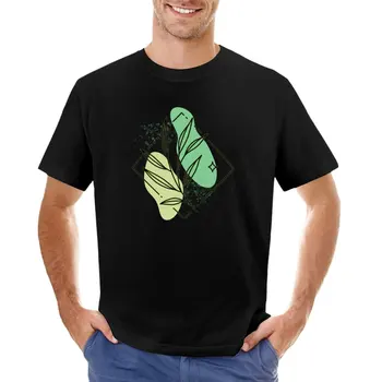 Однолинейный рисунок - Leaf 4 футболка аниме для мальчиков белые футболки футболка короткая мужская футболка