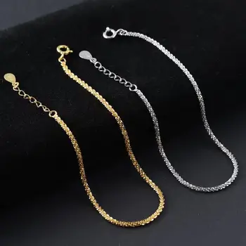  Новый регулируемый браслет и браслет из стерлингового серебра 925 пробы из гипсофилы для женщин Изысканные ювелирные изделия Свадебная вечеринка Подарок