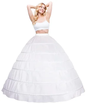 элегантная свадебная юбка 6 слоев обруч женские аксессуары для невесты