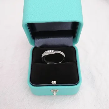 s925 серебряный замок кольцо бриллиант классическая мода роскошные ювелирные изделия изысканные для женщин бесплатная доставка европейский и американский стиль