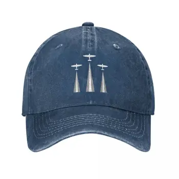 Mark V Spitfires WW2 Истребители Летающие самолеты Силуэты Подарочная кепка Ковбойская шляпа Тепловой козырек Шляпы для женщин Зимние Мужские