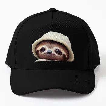 Sloth Haven: Изучите нашу коллекцию Baby Sloth Art Бейсболка Бейсболка Шляпа для гольфа Мужская шляпа Роскошный бренд Кепка Женская мужская