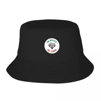 In Bocca Al Lupo - Итальянская шляпа с ведром удачи Шляпа для гольфа Мужская шляпа Роскошный бренд Черные женские шляпы для солнца Мужские