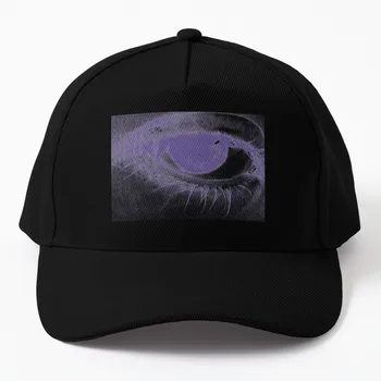 Purple Eye Edit - Рельефный стиль печати - Фотография Бейсболки Кепки Гольф Носить Мужские Шляпы Женские