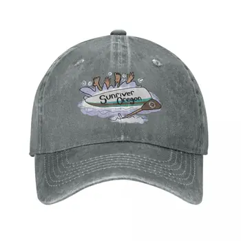 Санривер, Орегон Ковбойская шляпа Модная пляжная шляпа Мужчина для солнца Шляпы Бейсболка Забавная шляпа Женские шляпы Мужские