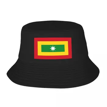 Новый флаг Барранкильи, Колумбия Шляпа-ведро Летние шапки Пляжная шляпа Рейв Мужская шляпа Женская