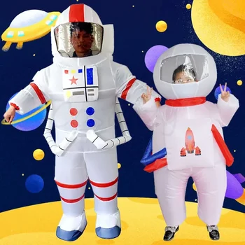 мультфильм надувной костюм космонавта детский день надувные костюмы косплей космонавт одежда вечеринка платье для взрослых детей