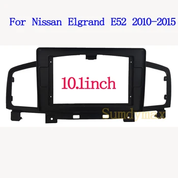 10,1 дюйма 2din Автомагнитола Для Nissan Quest Elgrand E52 2010-2015 Android Большой Экран Аудио Приборная панель Комплект