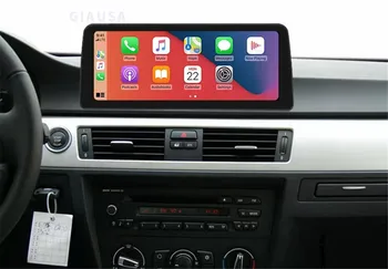 Android 12 8 + 64 ГБ CarPlay для BMW 3 серии E90 E91 E92 E93 2005-2012 Авто Мультимедийный плеер IPS Сенсорный экран Навигация GPS DSP Радио