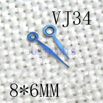 8X6 мм с синим покрытием 2 стрелки для часов Hattori Epson VJ34