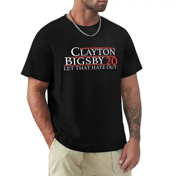 Клейтон Бигсби 2020 Let That Hate Out Com футболки футболки с графическим рисунком возвышенная блузка с коротким рукавом мужская футболка