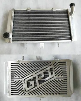 Алюминиевый радиатор для Kawasaki Z1000 2007-2009 и Z750 2007-2011 и Z800 2013-2016 & Защитная крышка решетки радиатора Z 1000/750/800