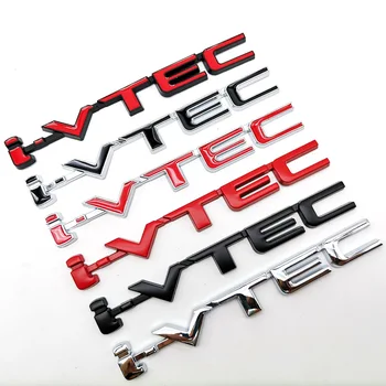 5X 3D VTEC iVTEC Металлическая эмблема Значок Наклейки Автомобильная наклейка для Honda cb400 i-VTEC vfr800 cb750 Civic Accord Odyssey Spirior CRV SUV