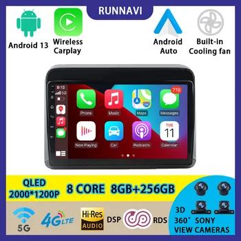 Android 13 для Suzuki Ertiga 2018 - 2020 Автомагнитола Стерео Мультимедиа Видеоплеер Навигация GPS Wireless Carplay RDS DSP AUTO
