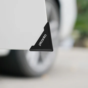 2PCS Силиконовая автомобильная угловая крышка бампера Защита от царапин для KIA Picanto 2017 2018 2019 Автомобильные аксессуары