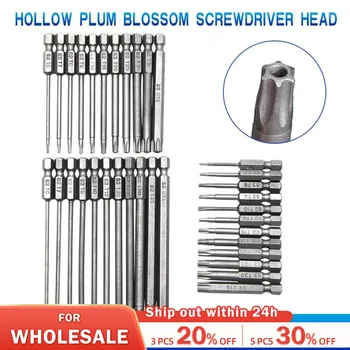 50-75-100 мм Набор отверток Hollow Bloom Bloom Extended S2 с шестигранной ручкой Отвертка Бит Отвертка Инструмент