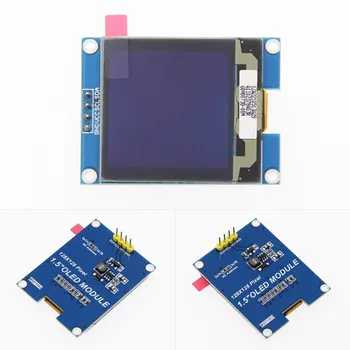 1,5 дюйма 1,5 дюйма 128x128 OLED Shield Screen Module IC SSD1327 выбрать Для Raspberry Pi Для STM32 Для Arduino