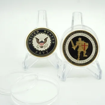 Монета военного вызова Гвардия солдат памятная медаль Наденьте на все доспехи Бога Памятные подарочные монеты