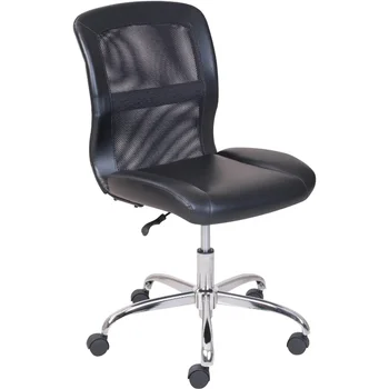  Опора Средняя спинка, Прочная металлическая основа, Сетчатый стул из виниловой сетки Task Office, доступно шесть цветов