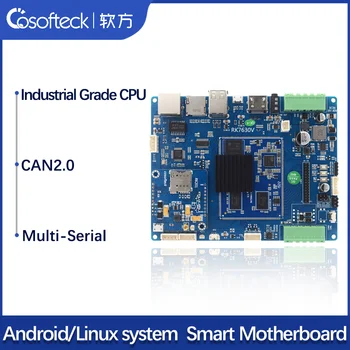 Cosofteck-RK7630V Android Linux Четырехъядерная промышленная материнская плата Рекламный дисплей allwinner A40i RS485 CAN TTL RS232