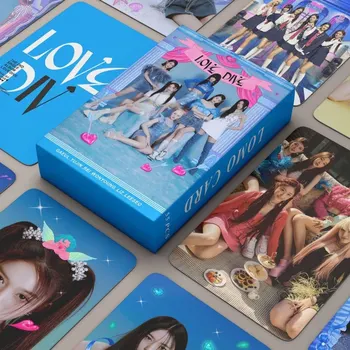 55pcs/комплект Kpop Wonyoun Lomo Cards Rei LE SSERAFIM Yujin LIZ I AM 아이브 アイブ Fans Gift