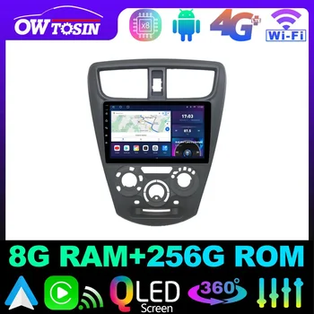 Owtosin QLED 1280 * 720P 8Core 8 + 128G Автомагнитола для Perodua Axia 2014-2017 GPS Carplay Android Авто Головное устройство Parrot Bluetooth DSP