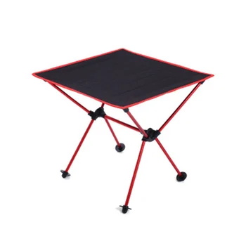 Складной стол для кемпинга на открытом воздухе Стол для пикника из алюминиевого сплава Водонепроницаемый 600DOxford Прочный складной стол для пикника