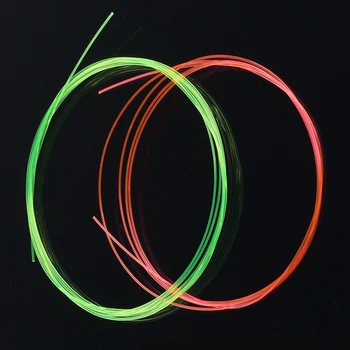 флуоресцентный де фибра ptica 2,5 мм флуоресцентное оптическое волокно ПММА Многоцветный волокно Подача зеленого оранжевого