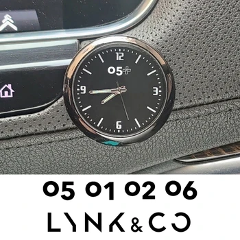  Автомобильные кварцевые часы Люминесцентные автомобильные внутренние цифровые для Lynk Co 01 EM-P 02 03+ 03 EM-F Phev 05+ Phev 06 Phev 09 MHEV